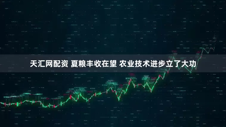 天汇网配资 夏粮丰收在望 农业技术进步立了大功